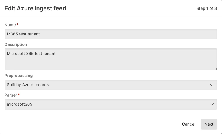logscale azure ingest feed preprocessing